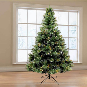 Árbol de Navidad de Agujas de Pino Verde de 7 Pies, Ecológico, de Alta Calidad, con Luces LED, para Decoración de Hogar, Hotel, Centro Comercial y Fiestas, Precio al por Mayor - Product Image 5