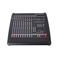 Console de Mixage Audio Numérique Professionnelle Double 99 DSP 14 Canaux Contrôleur DJ Haute Qualité CMS1000-3 Grise