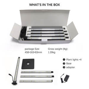 โคมไฟตั้งพื้น LED ขนาด56นิ้วเงางามทันสมัยพร้อมไฟปลูกพืชสเปกตรัมแบบครบวงจร - Product Image 5