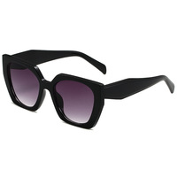 Lunettes de soleil carrées vintage épaisses pour femmes, anti-UV, de créateur, vente en gros, approvisionnement en vrac pour la vente au détail et les distributeurs