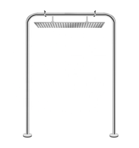 Acier inoxydable 304 JinDe JD-0028 piscine <span class=keywords><strong>Spa</strong></span> baignoire <span class=keywords><strong>Vichy</strong></span> douche avec <span class=keywords><strong>massage</strong></span> et rideau d'eau comprend fontaine de piscine - Product Image 2