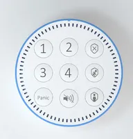 Tuya APP WiFi sans fil 120dB sirène lumière stroboscopique sécurité personnelle alarme antivol pour la maison bureau boutique usine
