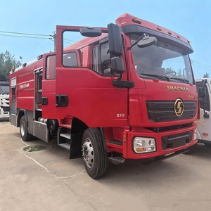 SHACMAN 2025 nuevo camión de bomberos 4x2 rueda motriz 210Hp 300Hp motor ajustable transmisión automática Vehículo de bomberos - Product Image 1