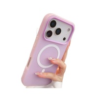 Coque de téléphone magnétique givrée couleur unie pour iPhone 17 Pro Max, nouvelle collection Air 16 Premium Sense, protection intégrale