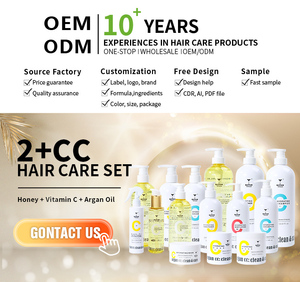 Individuelles Private Label Natürliches Honig-Vitamin-C Fördert Haarreparatur Geschädigtes Haar Hydratisierendes Haar Arganöl Shampoos und Conditioner - Product Image 5