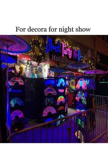 Custom Printed Traditional Style Bamboo Large Folding Hand Fans for Events Dance Performances Festivals <b>Gifts</b> - Product Image 5