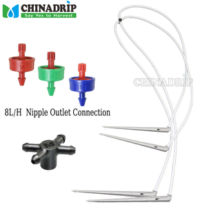 Sera damla sulama sistemi için 1/2/4 yollu ok damlatıcı kiti damla bahis seti - Product Image 5