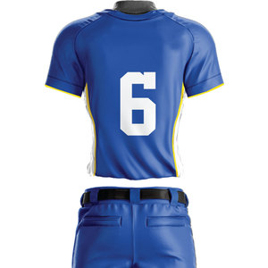 Uniforme de Béisbol Personalizado de Primera Calidad, Transpirable, Ligero, Tejido Duradero, Ajuste Cómodo, en Color Sólido - Product Image 5