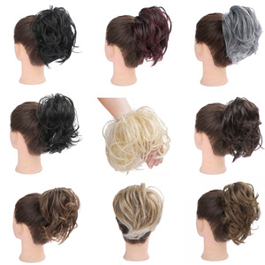 Accessoire de coiffure pour perruque RTS Wave, avec boucle à cordon, pour chignons volumineux et bouclés, anneau de perruque, pour femmes, pour coiffure de costume, forme de fleur - Product Image 2