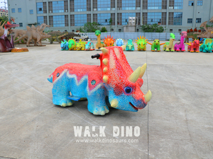Équipement d'amusement pour centre commercial : Dinosaures à chevaucher pour enfants, simulation réaliste, animés, télécommandés - Product Image 6