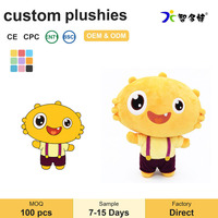Poupées en peluche personnalisées sur mesure, figurines d'art en peluche douces, conçues à partir de croquis pour designers indépendants