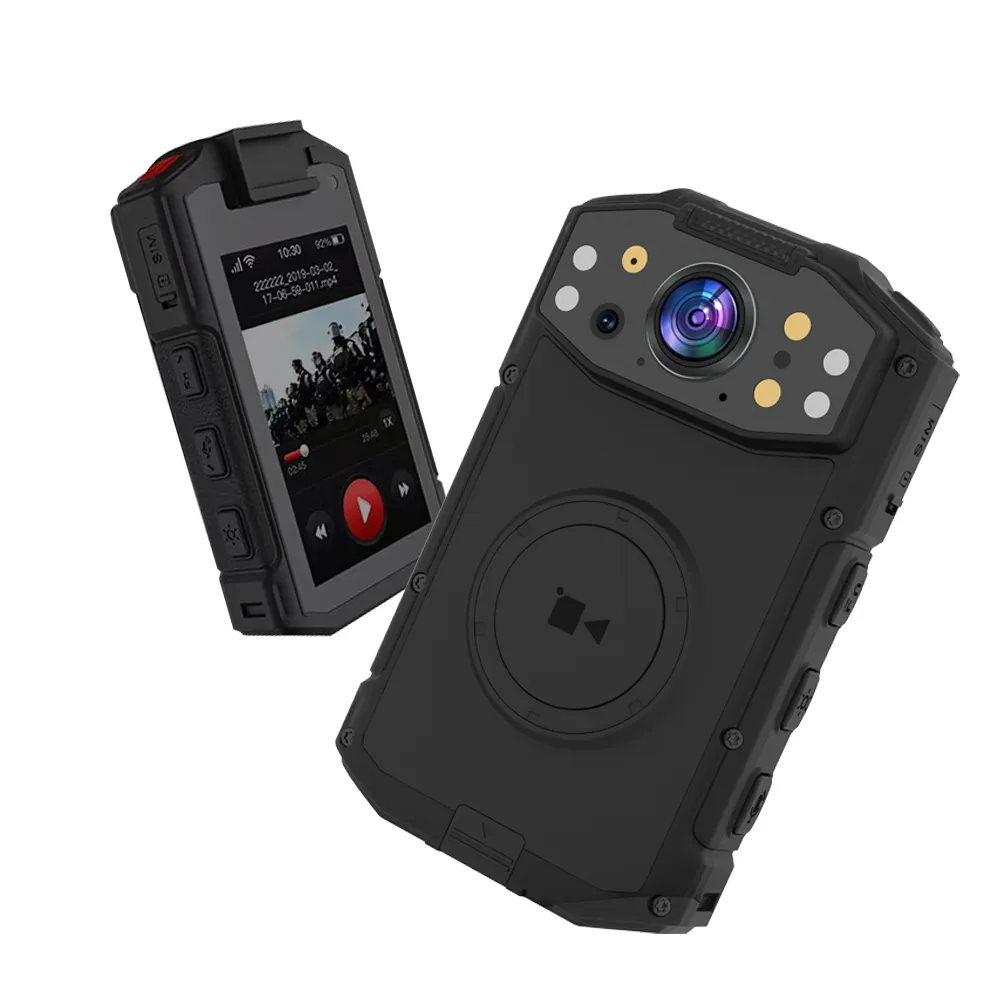 Portable Digital Video Recoorder 1080p ip68 ip67 Mini 4g 5g Wifi GPS Security Android Body Worn Camera For Law Enforcement