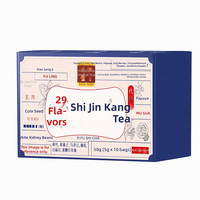 Thé aux herbes ShiJinKang à 29 ingrédients, mélange en sachets de thé triangulaires de 50g