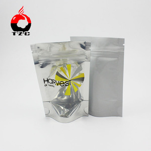 Finestra anteriore stampata personalizzata 1 oz 1 libbra 3.5g Stand up a prova di odore sacchetto di imballaggio in plastica - Product Image 6