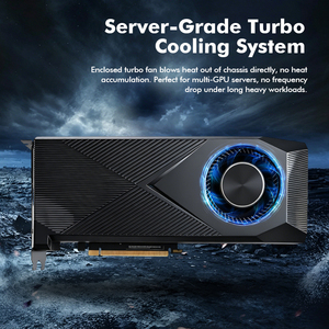 Carte graphique AI GPU MXM à profil bas RTX 3090 24 Go GDDR6X pour ordinateur de bureau, fabriquée en Chine, avec ventilateur, vente chaude - Product Image 6