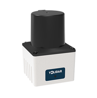 YDLIDAR TIA pemindai laser 300 derajat, pemindai laser 2D kelas industri sensor TOF Lidar TIA jarak jauh 25m