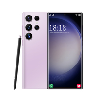 Pour S24 Ultra 6,8 pouces 16 Go + 1 To 5G LTE Smartphone avec reconnaissance faciale Écran LCD 120 Hz Charge rapide 65 W Double SIM