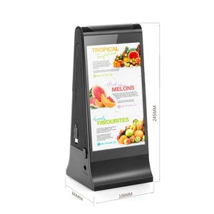 23200Mah Hoge Capaciteit Laadstation Dubbelzijdig 7 Inch Lcd Tafel Reclame Speler Powerbank Restaurant - Product Image 6