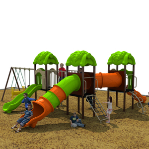 Tùy chỉnh thép kim loại đu leo Net phiêu lưu trượt cho gia đình công viên thể thao công cộng-Vườn loạt thiết bị sân chơi - Product Image 5