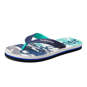 Quikwinner Men's Flip Flops Soft Thick Sole Beach <b>Sandals</b> Non Slip Outdoor Summer Style Adult Size Q217 - Product Image 5