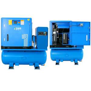 <span class=keywords><strong>Compresseur</strong></span> à vis Nanxiang 10 CV avec sécheur, faible bruit, 4-en-1 tout-en-un, 7,5 kW, à vis rotative avec réservoir et sécheur d'air - Product Image 6