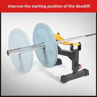Supports de musculation robustes en acier, hauteur réglable, amortissement pour entraînement de force et exercices de powerlifting