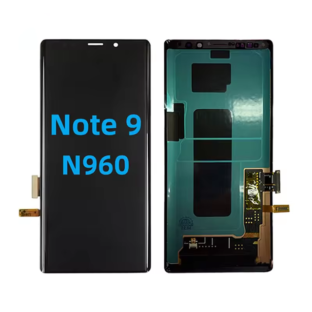 High Quality for Note 9 Touch Screen Digitizer LCD Frame Assembly 100% Tested 1 Year Warranty Screen Repair