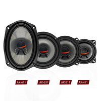 Haut-parleur de voiture AK-511 à prix compétitif d'usine et de haute qualité Haut-parleur coaxial 2 voies 4/5/6, 5 pouces, musique gamme complète audio