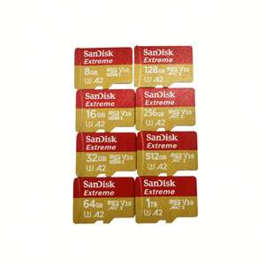 Carte SD SanDisk Extreme 100% authentique, carte TF, ultra rapide, carte SD 190 Mo/s V30 U3 A2 pour les caméras 4K - Product Image 3