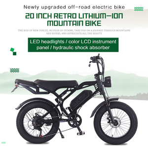 Bicicletta Elettrica <span class=keywords><strong>M2</strong></span> 20" con Pneumatici Larghi per Adulti, Sistema a 7 Velocità, Motore Brushless, Doppi Freni a Disco, Batteria al Litio, Autonomia 35 Miglia - Product Image 5