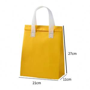 Bolsa de Refrigerador Desechable de Aluminio y Tela No Tejida con Logotipo Personalizado Mediano, para Bebidas Frías y Calientes, Distribución de Alimentos, Aislamiento, Comida para Llevar - Product Image 4