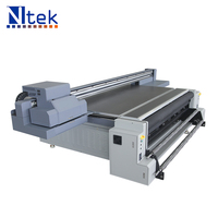 Impresora Plana UV de Inyección de Tinta Híbrida Digital Automática Multifuncional de Gran Formato, Nueva, de Alta Resolución, con Pantalla Táctil, para Interiores