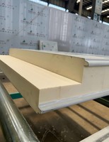 Panneaux isolants en polyuréthane YAOQING PU pour chambre froide, panneaux sandwich en polyuréthane pour toiture, panneaux sandwich PU