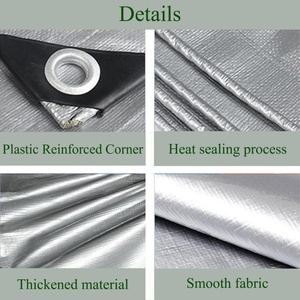 Bâche en PE résistante, imperméable et résistante aux UV, protégeant vos effets personnels des dommages toute l'année, bâche en polyéthylène, bâche en polyéthylène - Product Image 6
