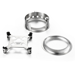 Brasero Portátil de <span class=keywords><strong>Mesa</strong></span> KZ KZ-X220 al por Mayor, Soporte de Acero Inoxidable de 8.6 Pulgadas, Mini Brasero de Carbón para Exteriores con Bajo Nivel de Humo - Product Image 4