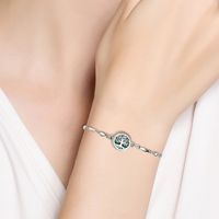 Médaillon d'aromathérapie réglable de 12mm, diffuseur d'huile essentielle, Bracelet Femme en acier inoxydable, bijoux Bracelet pour Femme