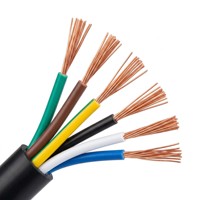 Produsen OEM YC EPR Selubung Karet Berinsulasi 450 750V Kabel Karet Tembaga Fleksibel Panjang Kustom untuk Galangan Kapal