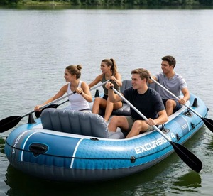 Kayak Inflable Reforzado Seagull para 2/4 Personas, Bote de Asalto Extra Grande para Exteriores, Bote de Pesca de Goma Resistente al Desgaste - Product Image 5