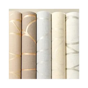 2024 Doleader nouvelle conception papier peint rouleaux de papier peint gaufrage profond Stocklot pour la maison chambre papier peint en pvc