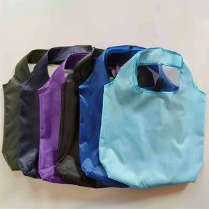 Bolsas de Compras Plegables Personalizadas al por Mayor con Logotipo, Estilo Clásico, Impermeables, Impresas con Serigrafía, de Tela Oxford 420D, Ecológicas - Product Image 6