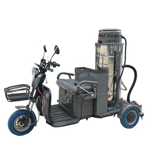Electric Ride On Industrial Vacuum Cleaner 3600W 48V Wet Dry Clean For Factory Workshop - Product Image 4