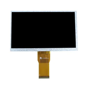 7,0 pulgadas Tft Lcd Display 800X480 Resolución Panel de resistencia Pantalla Lcd Interfaz RGB para la industria