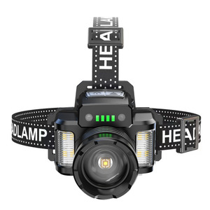 Xinster <b>Rechargeable</b> LED Headlamp with Power Bank USB Telescopic Zoom for Outdoor Fishing - Product Image 2