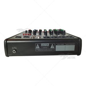 Professioneller 4-Kanal Mini Audio-Mixer <span class=keywords><strong>DJ</strong></span>-<span class=keywords><strong>Controller</strong></span> MP3 USB 3-Band EQ für Aufnahme und Live-Streaming - Product Image 4