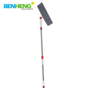Kit 2 in 1 per la Pulizia di Finestre in Acciaio Inossidabile e Plastica con Asta di Prolunga e Tergivetro a Manico Lungo per <span class=keywords><strong>Vetri</strong></span> Doccia e Pavimenti - Product Image 3