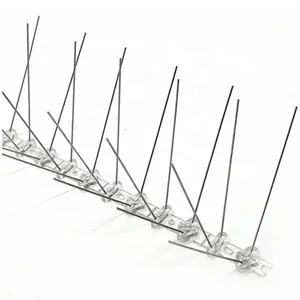 Cheap Stainless Steel Anti Pigeon Bird Spike Wholesale Eco-friendly Durable Bird Spikes For Pest Control Trap