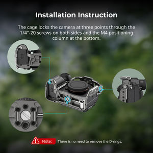 Pour SmallRig Alpha 1 <span class=keywords><strong>II</strong></span> / Alpha <span class=keywords><strong>9</strong></span> III Cage de caméra en alliage d'aluminium pour <span class=keywords><strong>Sony</strong></span> A1 <span class=keywords><strong>II</strong></span> / A9 III Diverses interfaces Microphones Lumières - Product Image 3