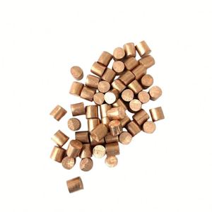 Granulés de cuivre de taille personnalisée, pureté 99,9999 %, pour évaporation et expériences - Product Image 5