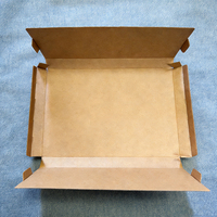 Caja de Embalaje Reutilizable y Ecológica para Carpetas de Oficina, Resistente, con Logotipo Personalizado, Forma Oblonga, Forro de Cartón, Cartón Corrugado Grueso
