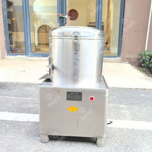 Hochwertige Kleine Kartoffelschälmaschine Einfache Bedienung Reinigt und Schält Kartoffeln Lebensmittelgeeigneter Kartoffelschäler für Gewerbliche Nutzung - Product Image 3